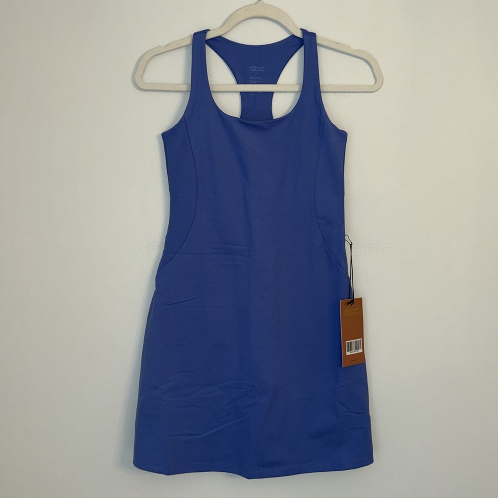 Girlfriend Collective Prism PalomaRacerback Dress Size Small NWT
